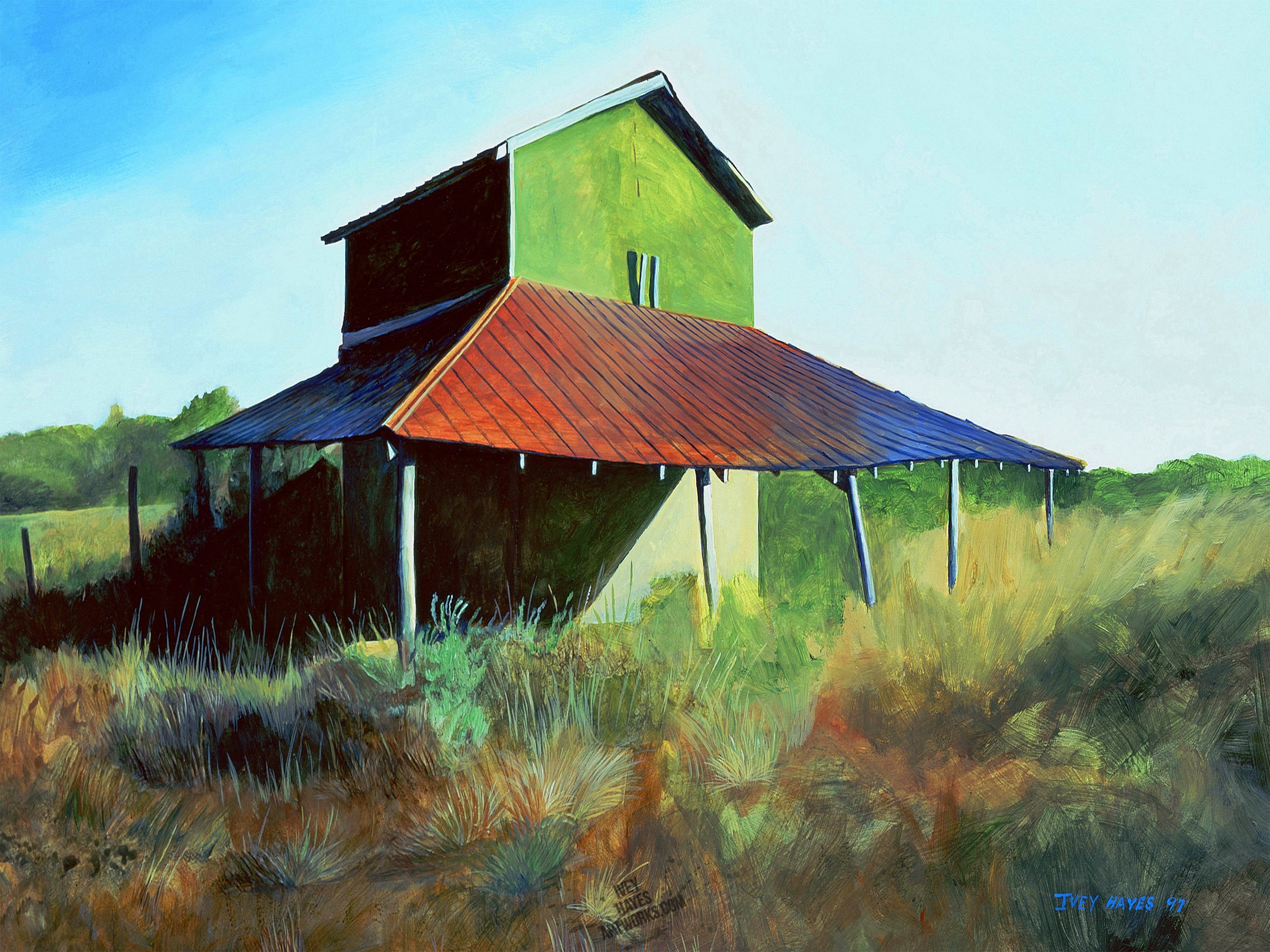 Brown Barn Ivey Hayes Artworks