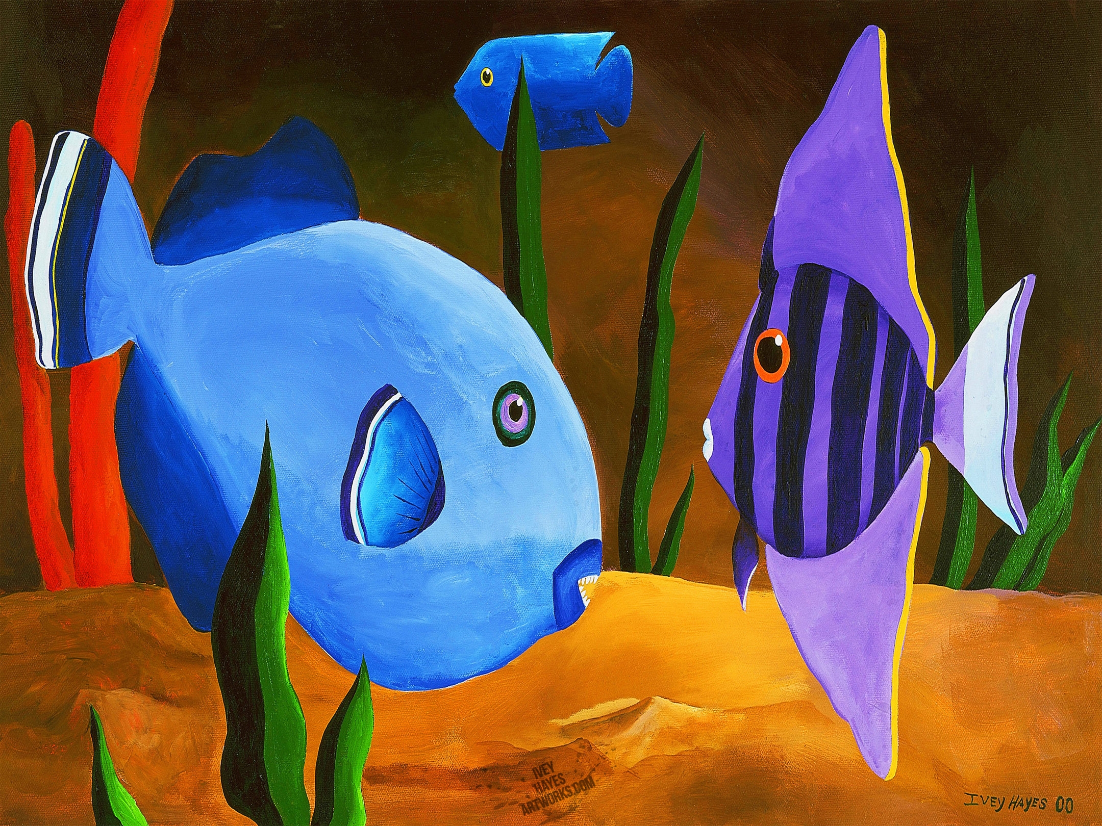 Fish War  Ivey Hayes Artworks